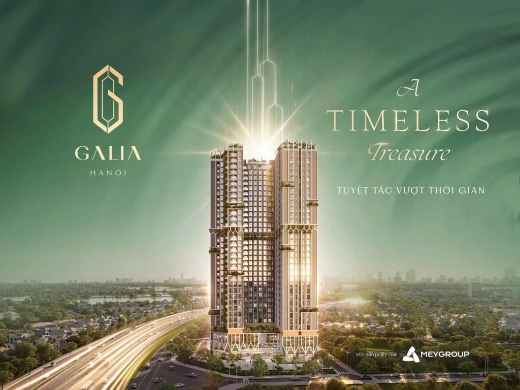 Thiết kế sang trọng tại căn hộ Galia Hanoi 2 Phối cảnh dự án Galia Hanoi - Phát triển bởi Meyland